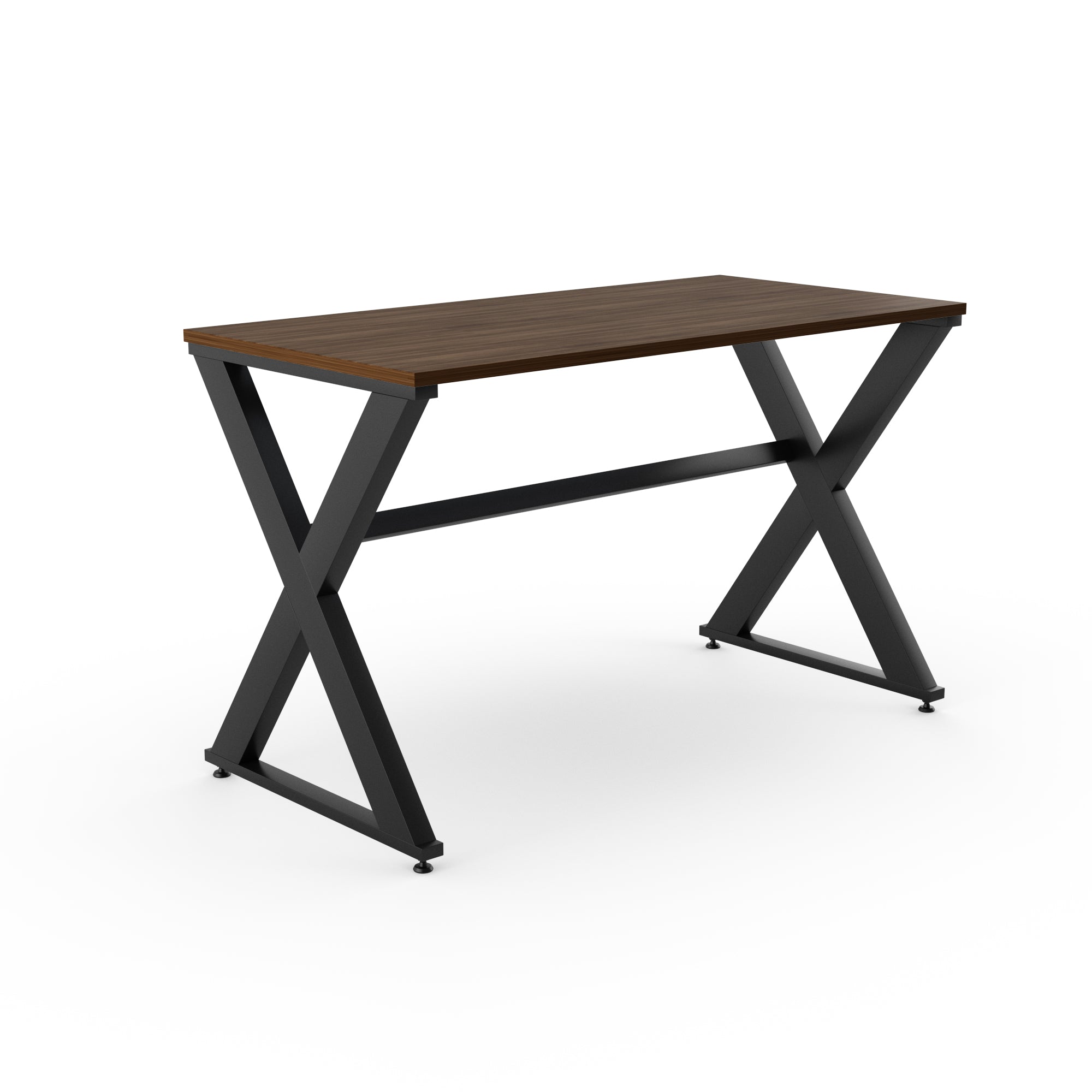 LAD Workspaces® The X Table Engineered Wood Study Table, Laptop, Computer Table Desk for Home & Office