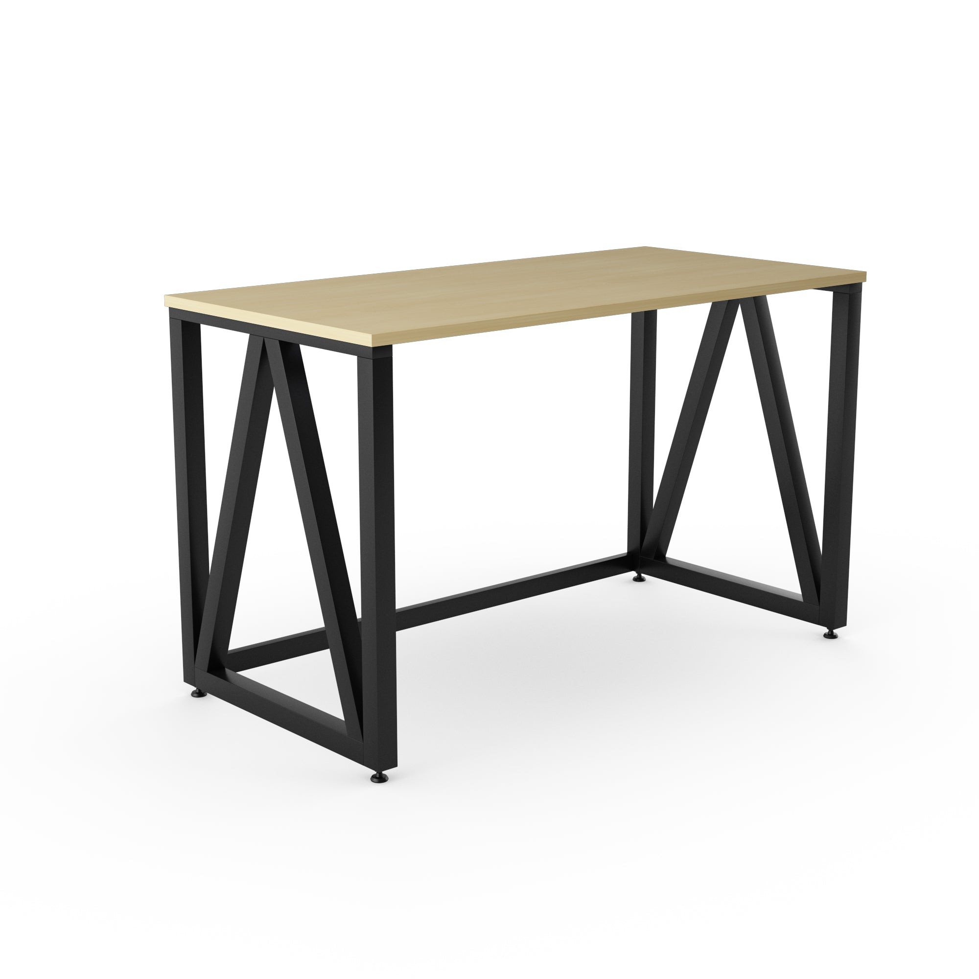 LAD Workspaces® The A Table Engineered Wood Study Table, Laptop, Computer Table Desk for Home & Office