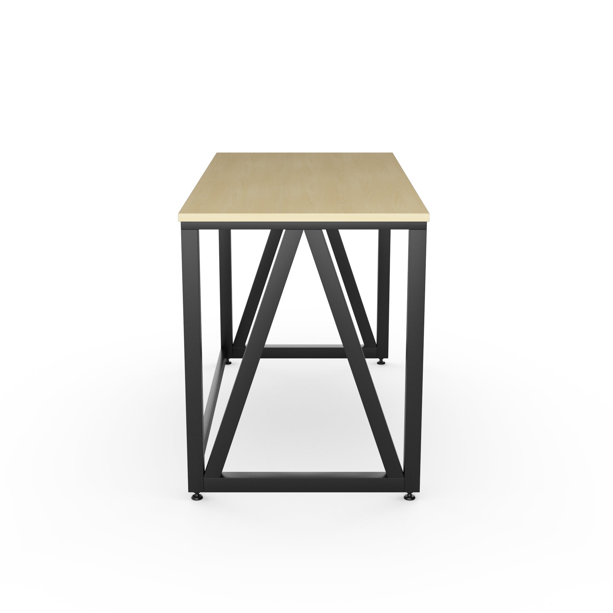 LAD Workspaces® The A Table Engineered Wood Study Table, Laptop, Computer Table Desk for Home & Office