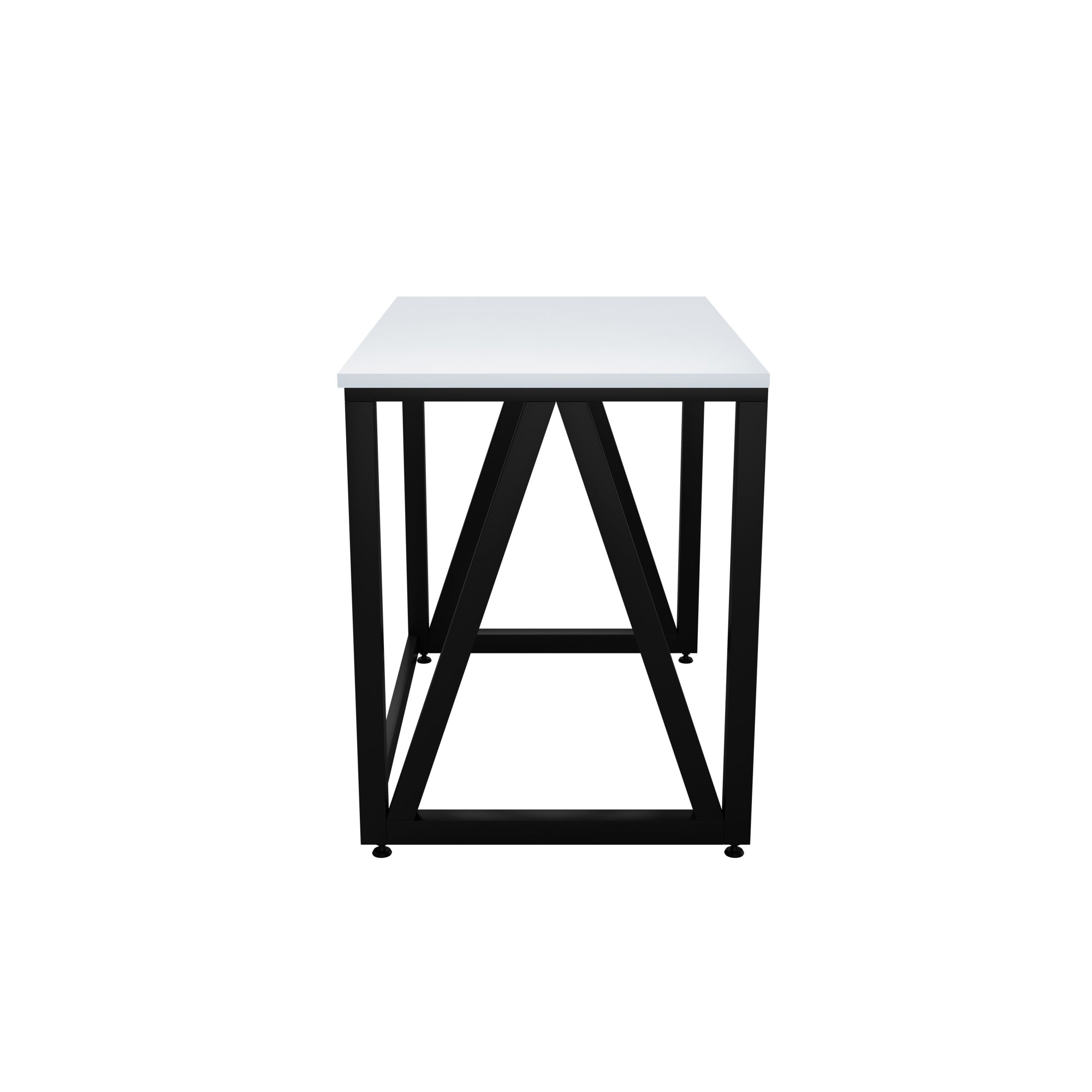 LAD Workspaces® The A Table Engineered Wood Study Table, Laptop, Computer Table Desk for Home & Office