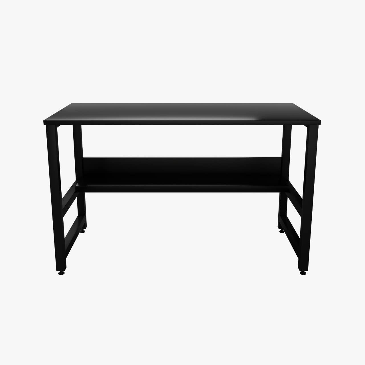 LAD Workspaces® - Ichiban Mini - 2 Tier Engineered Wood Study Table, Laptop, Computer Table Desk for Home & Office