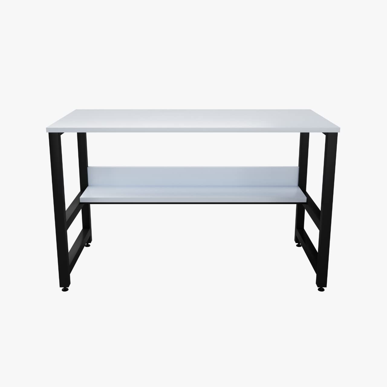 LAD Workspaces® - Ichiban Mini - 2 Tier Engineered Wood Study Table, Laptop, Computer Table Desk for Home & Office