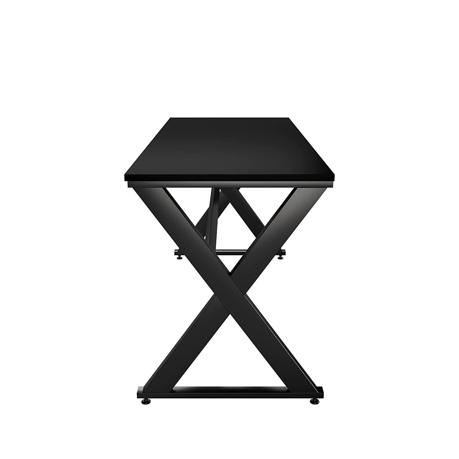 LAD Workspaces® The X Table Engineered Wood Study Table, Laptop, Computer Table Desk for Home & Office