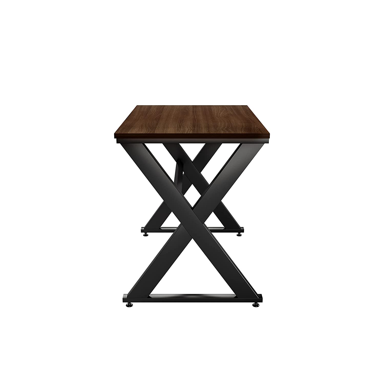LAD Workspaces® The X Table Engineered Wood Study Table, Laptop, Computer Table Desk for Home & Office