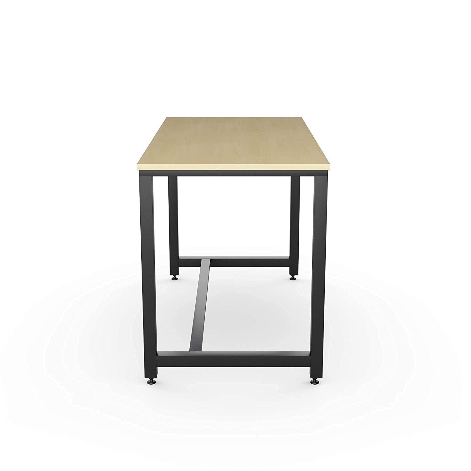 LAD Workspaces® The L Table Engineered Wood Study Table, Laptop, Computer Table Desk for Home & Office