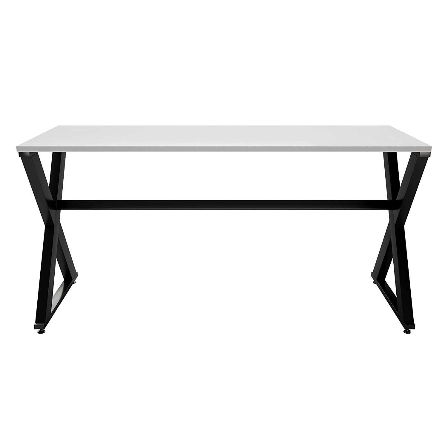 LAD Workspaces® The X Table Engineered Wood Study Table, Laptop, Computer Table Desk for Home & Office