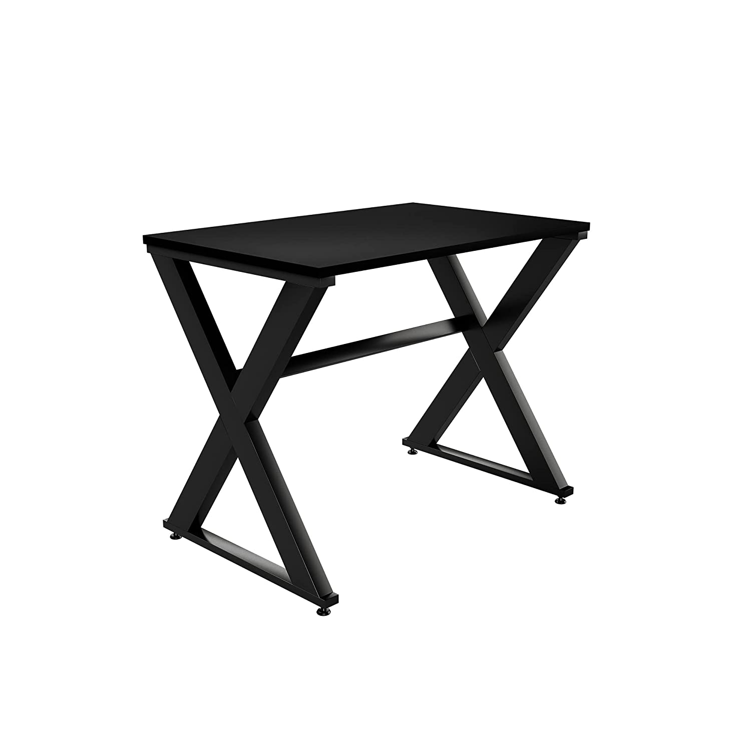 LAD Workspaces® The X Table Engineered Wood Study Table, Laptop, Computer Table Desk for Home & Office