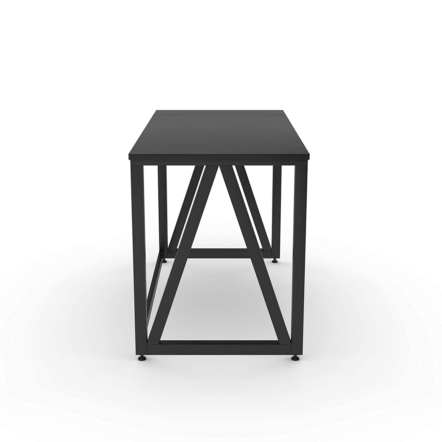 LAD Workspaces® The A Table Engineered Wood Study Table, Laptop, Computer Table Desk for Home & Office