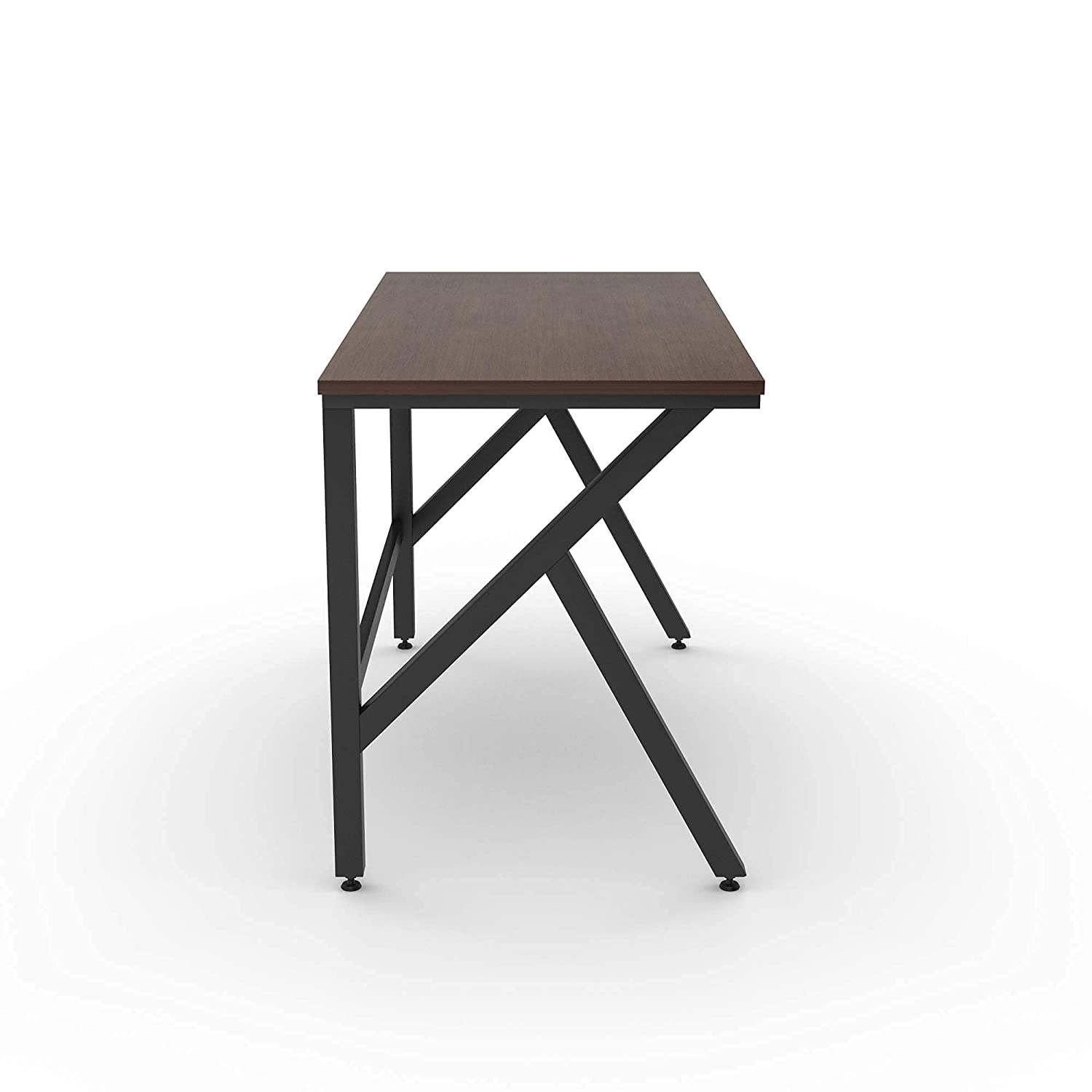 LAD Workspaces® The K Table Engineered Wood Study Table, Laptop, Computer Table Desk for Home & Office