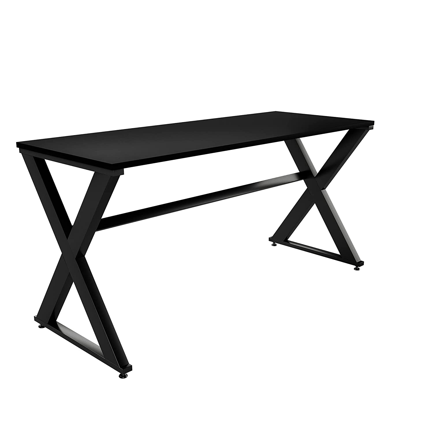 LAD Workspaces® The X Table Engineered Wood Study Table, Laptop, Computer Table Desk for Home & Office