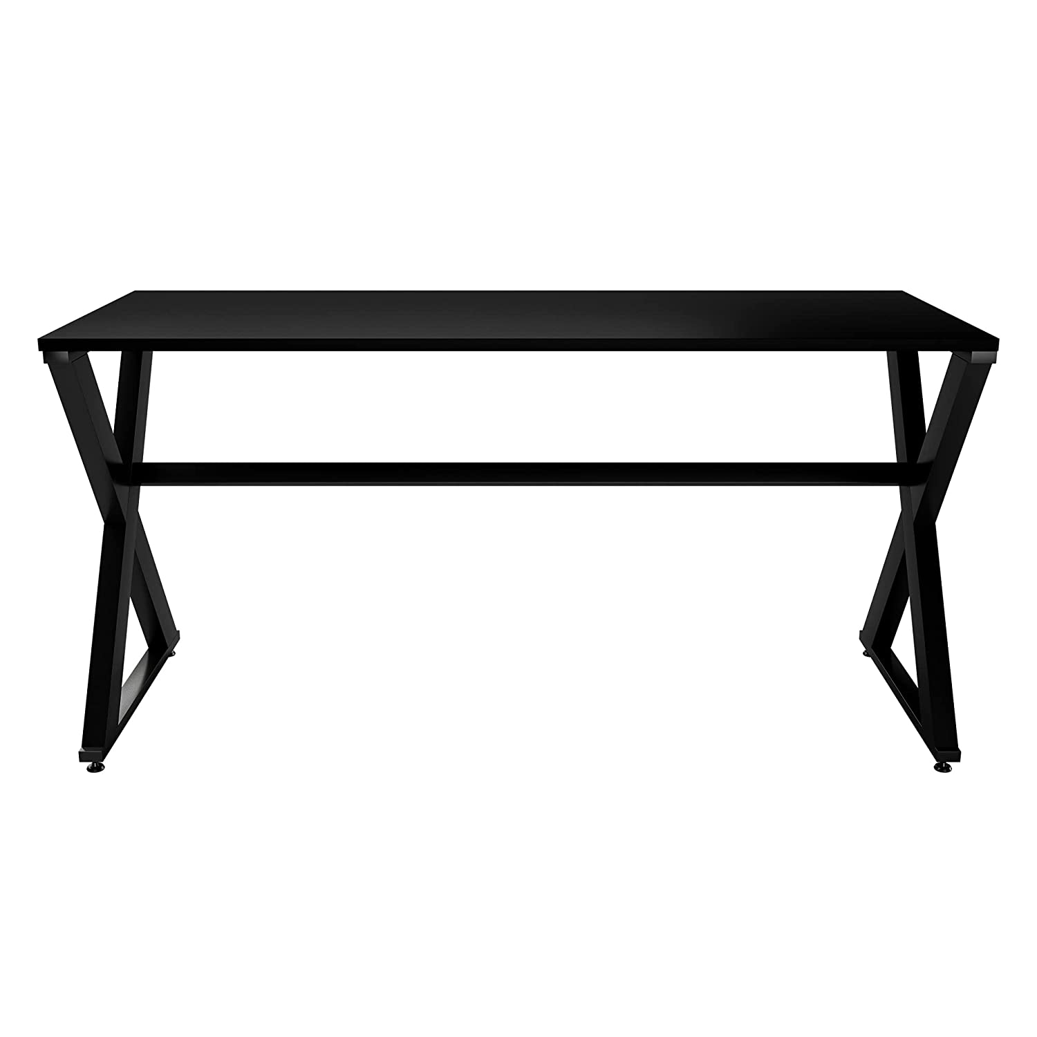 LAD Workspaces® The X Table Engineered Wood Study Table, Laptop, Computer Table Desk for Home & Office