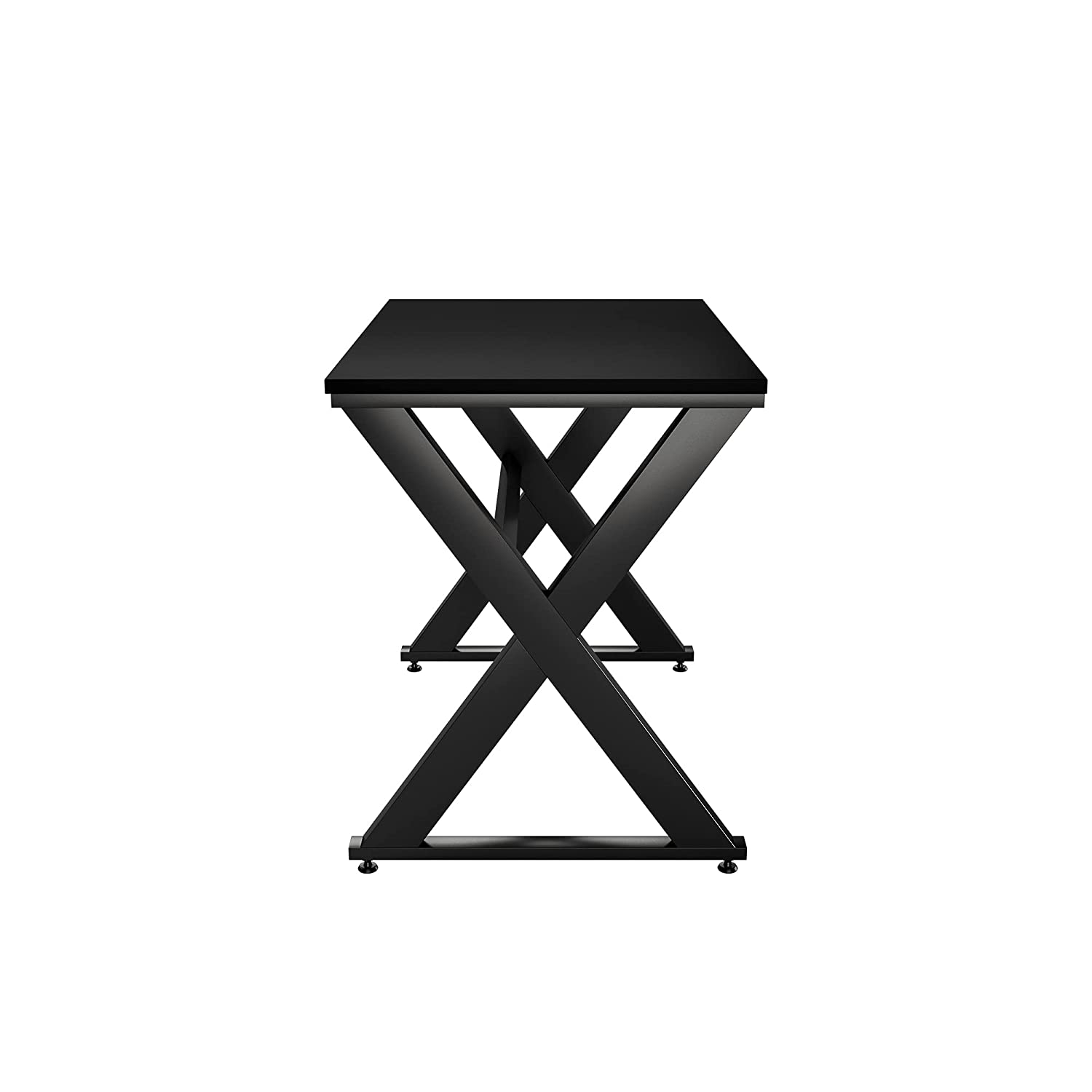 LAD Workspaces® The X Table Engineered Wood Study Table, Laptop, Computer Table Desk for Home & Office