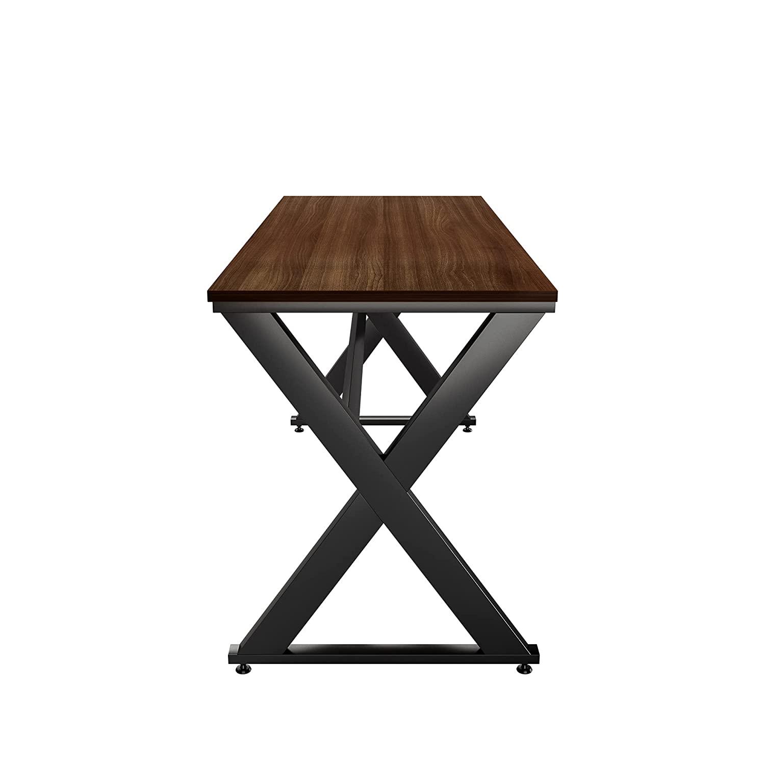 LAD Workspaces® The X Table Engineered Wood Study Table, Laptop, Computer Table Desk for Home & Office