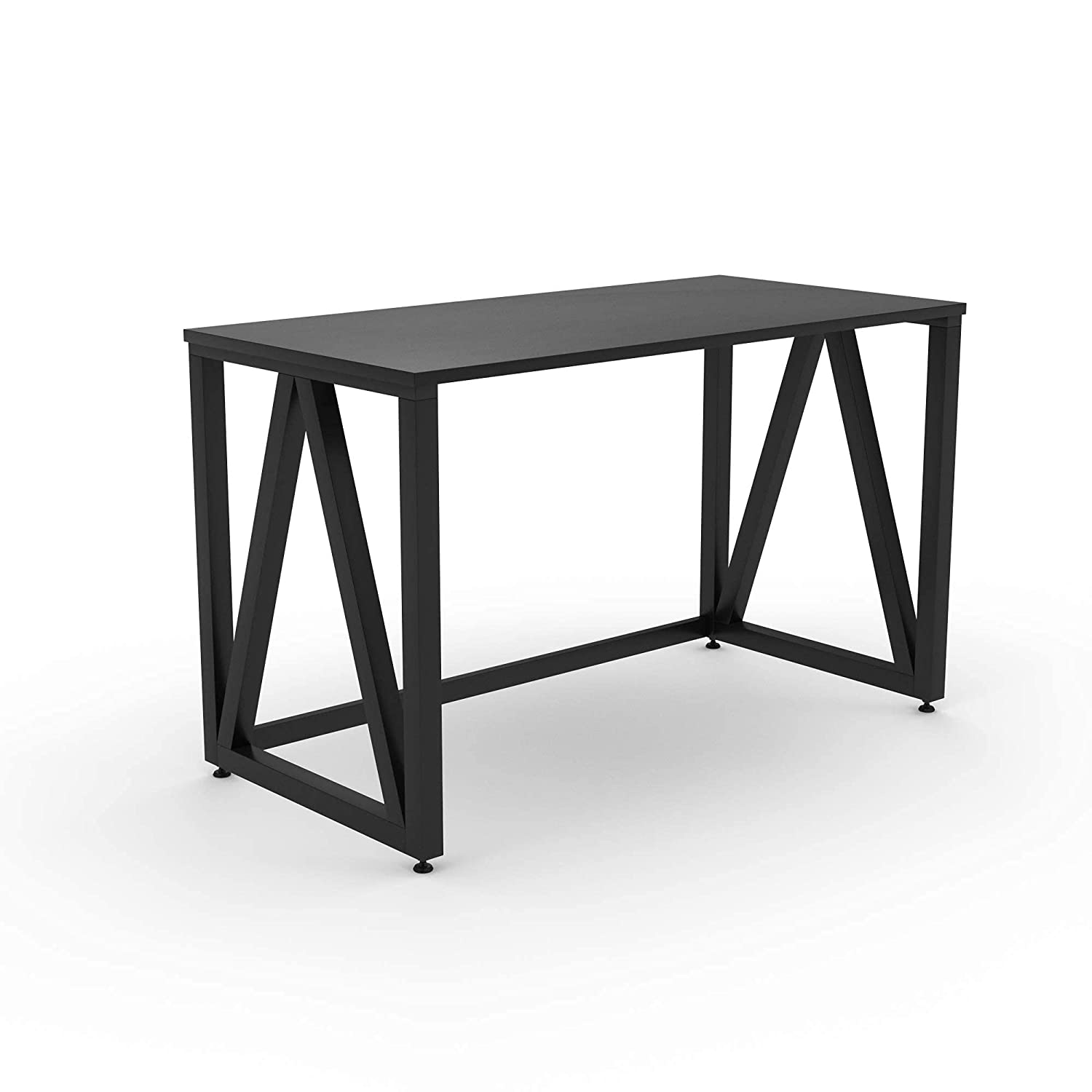 LAD Workspaces® The A Table Engineered Wood Study Table, Laptop, Computer Table Desk for Home & Office
