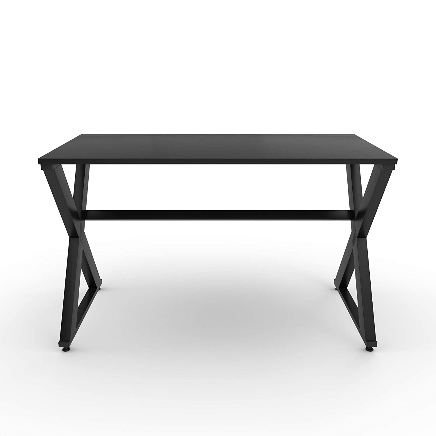 LAD Workspaces® The X Table Engineered Wood Study Table, Laptop, Computer Table Desk for Home & Office