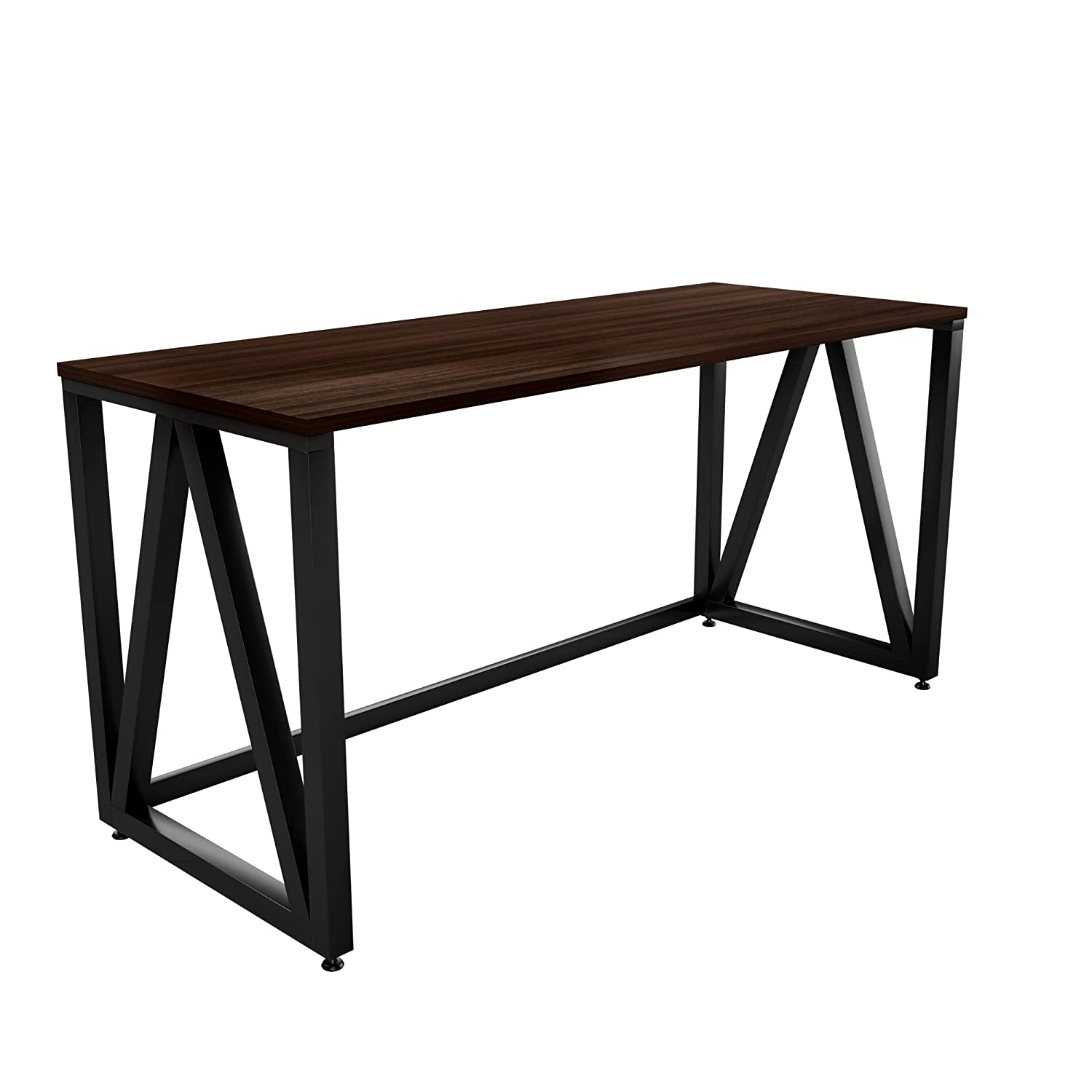 LAD Workspaces® The A Table Engineered Wood Study Table, Laptop, Computer Table Desk for Home & Office