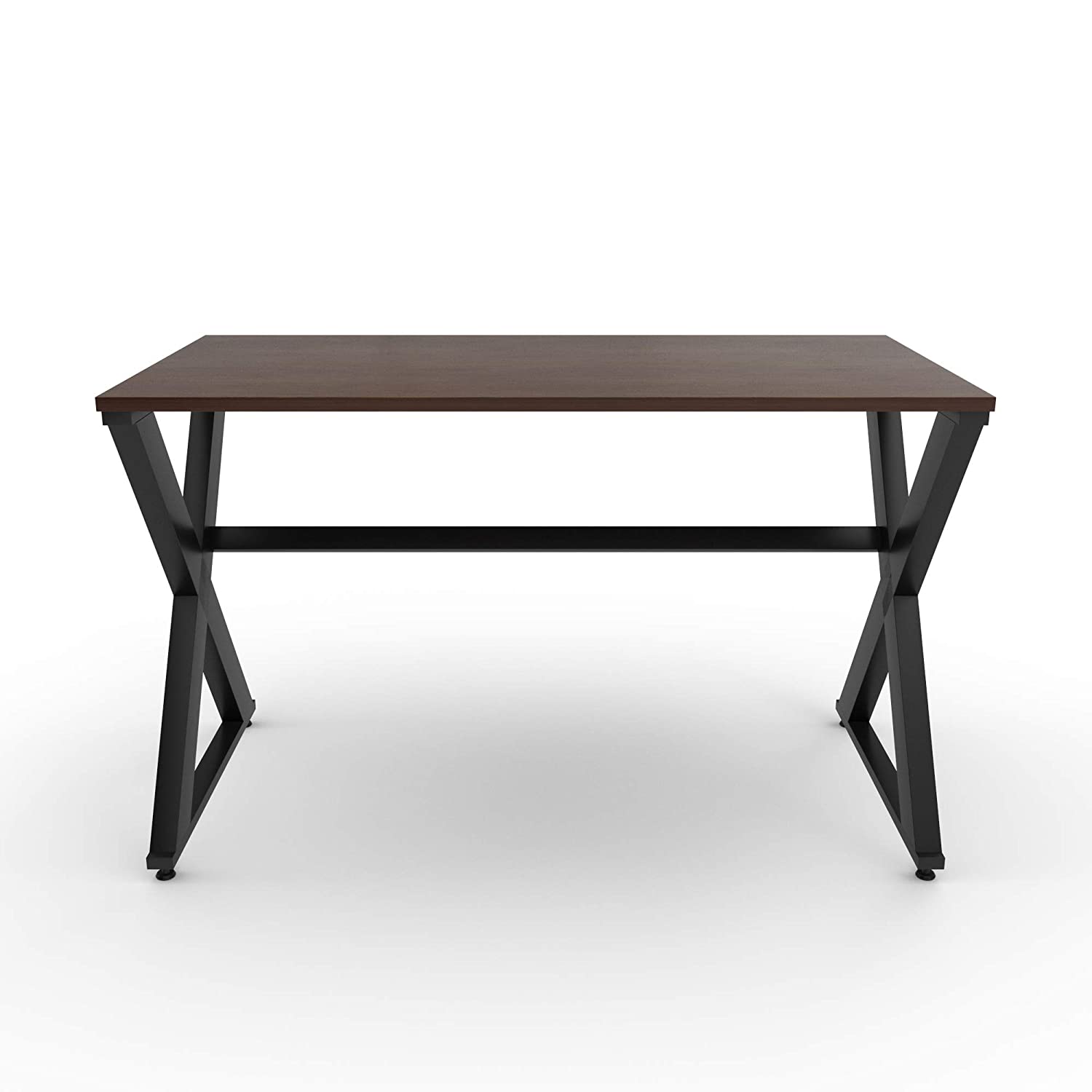 LAD Workspaces® The X Table Engineered Wood Study Table, Laptop, Computer Table Desk for Home & Office