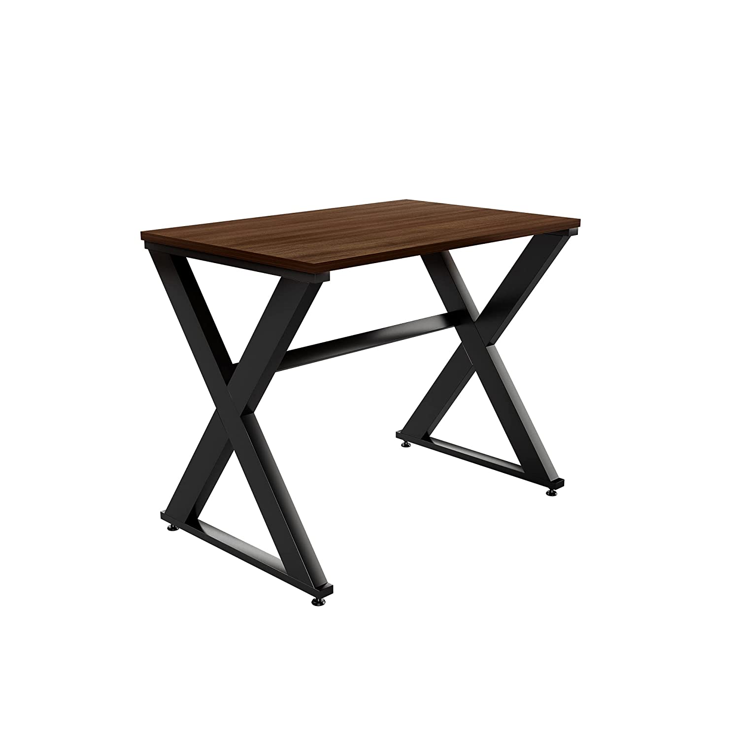 LAD Workspaces® The X Table Engineered Wood Study Table, Laptop, Computer Table Desk for Home & Office