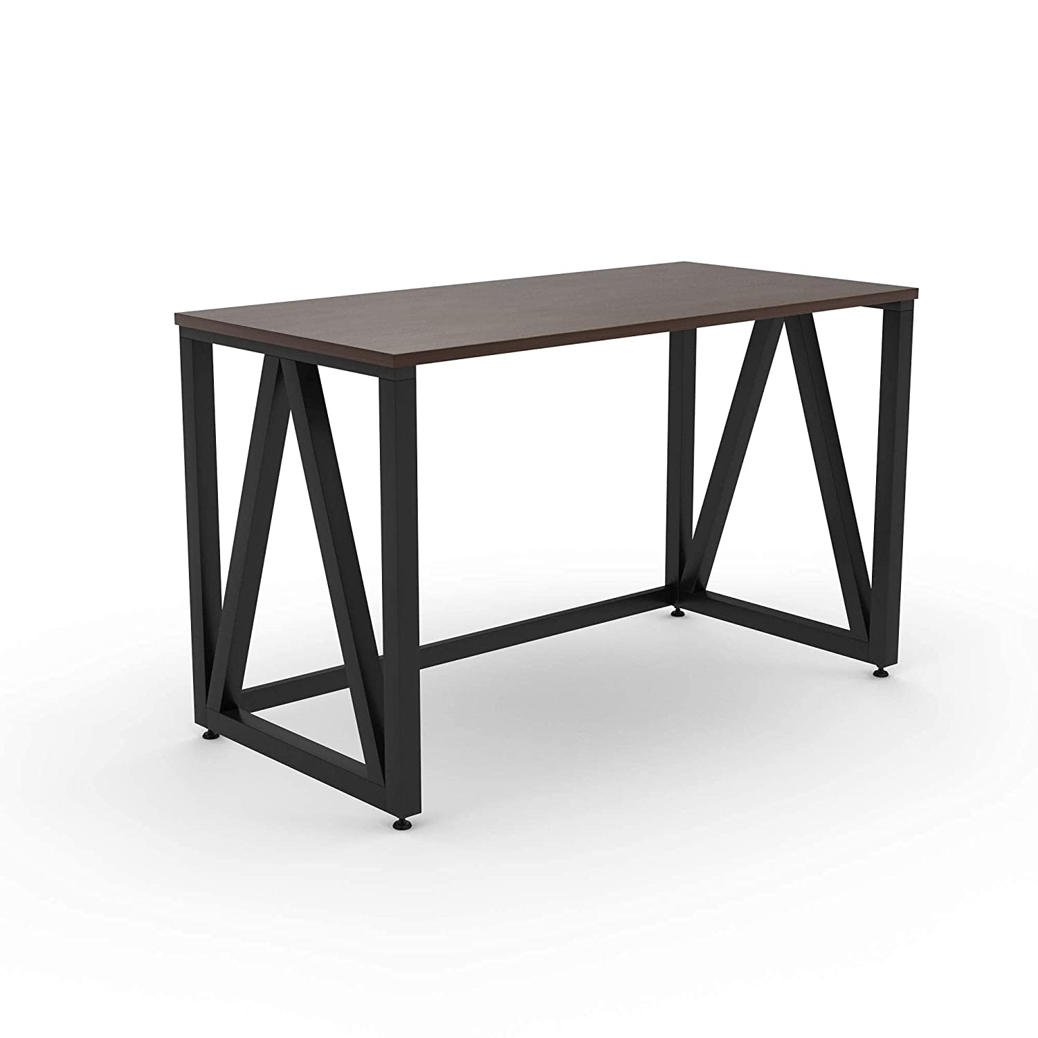 LAD Workspaces® The A Table Engineered Wood Study Table, Laptop, Computer Table Desk for Home & Office