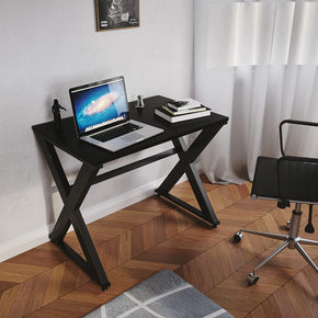 LAD Workspaces® The X Table Engineered Wood Study Table, Laptop, Computer Table Desk for Home & Office